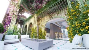 royal treillage garden 1